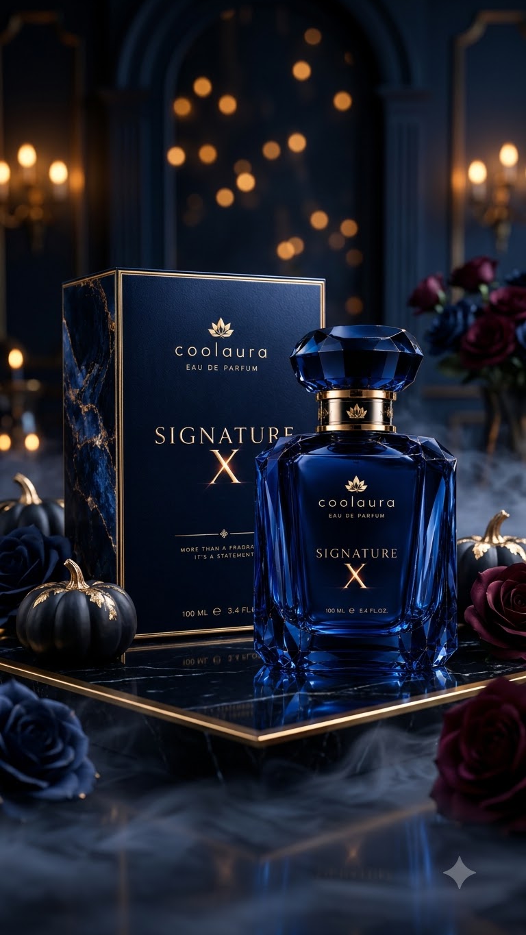 SIGNATURE X — Dark Blue Luxury Eau de Parfum